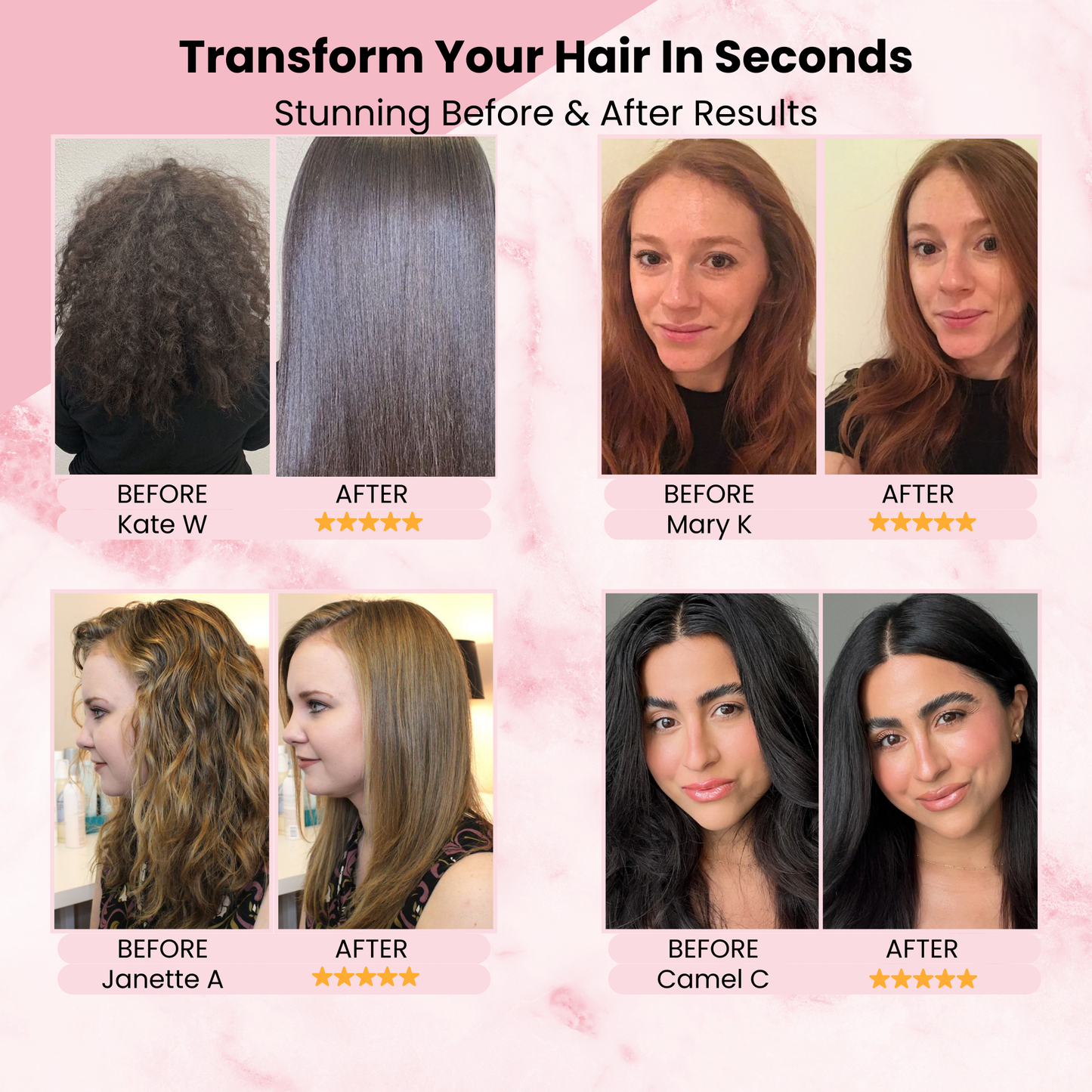 ChicBrush - Mini Hair Straightener