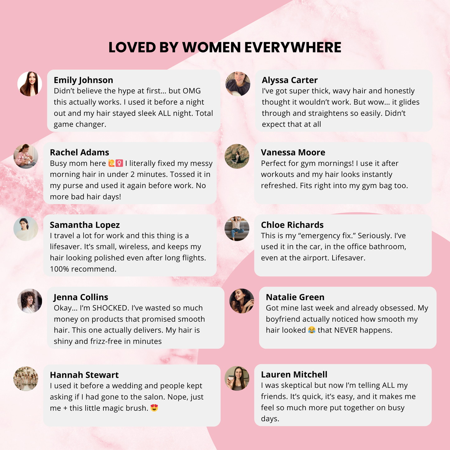 ChicBrush - Mini Hair Straightener