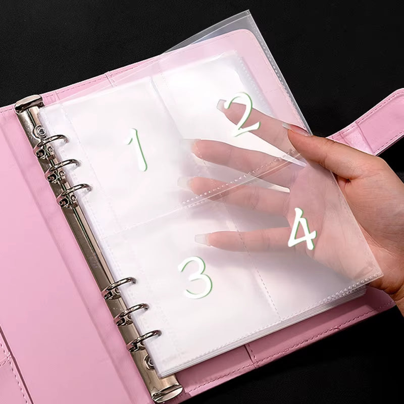 100 Envelope Challenge Binder save Savings Challenges Loose-Leaf Binder Budget Binder with Cash Envelopes Money Organizer System